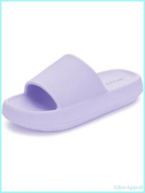 BRONAX Unisex Cushioned Thick Sole Pillow Slippers EVA Comfort